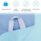 2 Pack Bed Pads for Incontinence Positioning Bed Pad with Handles for Lift and Transfer Reusable Waterproof Bed Pads Washable In