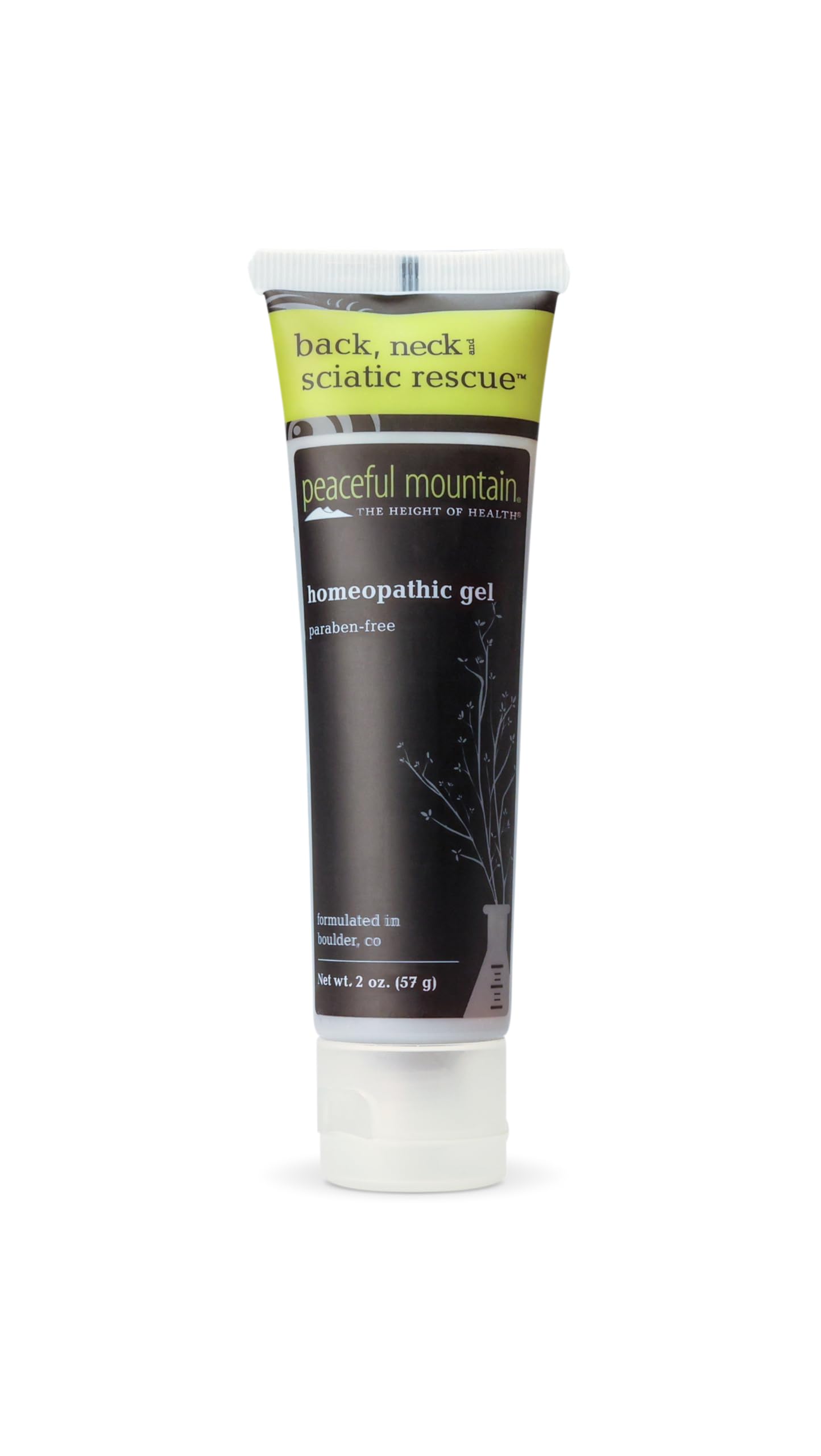 Peaceful Mountain Back, Neck and Sciatic Rescue - for back and leg discomfort - 2oz