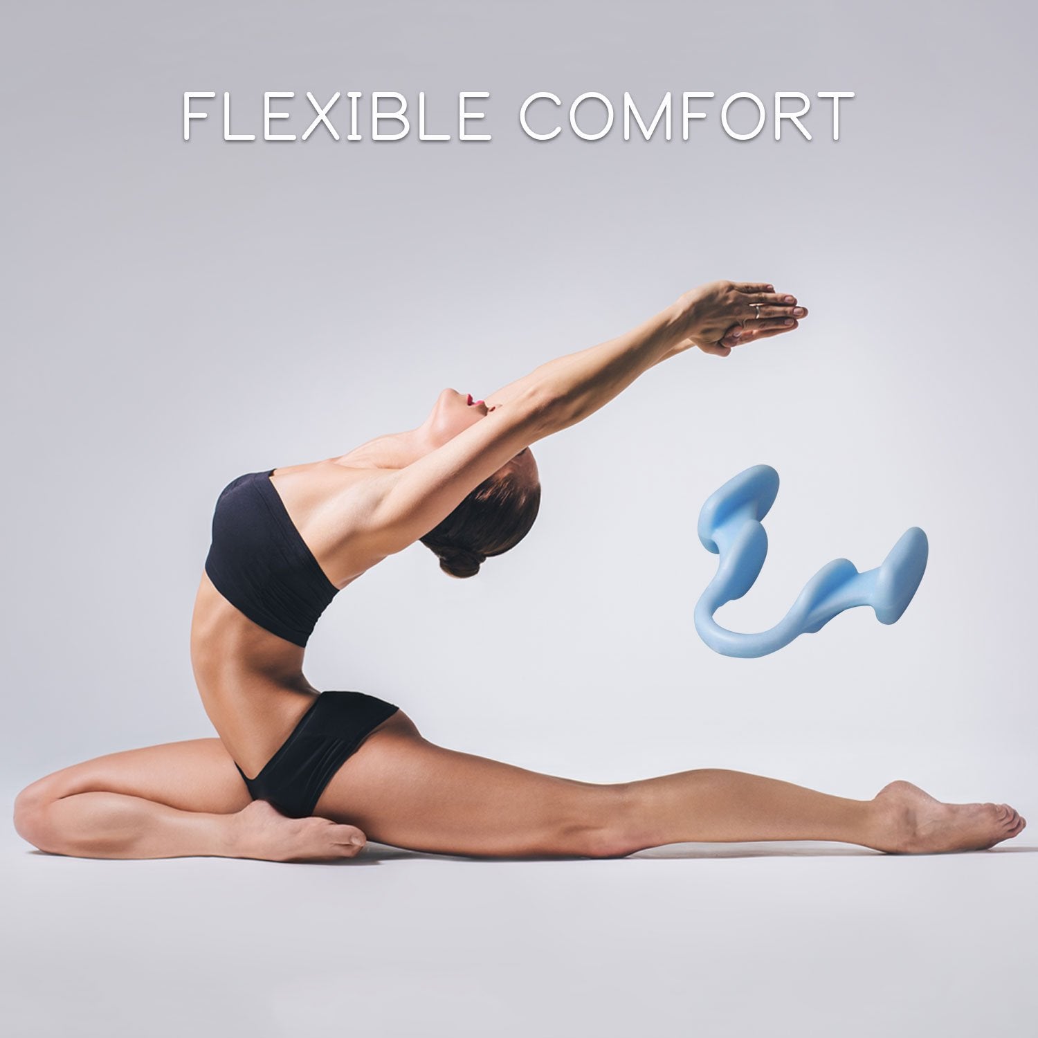 AIRMAX Nasal Dilator - Small Blue Breathing Aid for Maximum Airflow & Reduced Nasal Congestion - Natural & Comfortable Solution