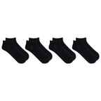 Dr. Scholl's womens Diabetes & Circulatory (4pk) Casual Sock, Black, One Size US