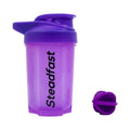Steadfast Nutrition Plastic Protein Shaker Blender 400Ml Bottle For Whey Protein Mix, Cycling, Gym Water Bottle With Blender Bal
