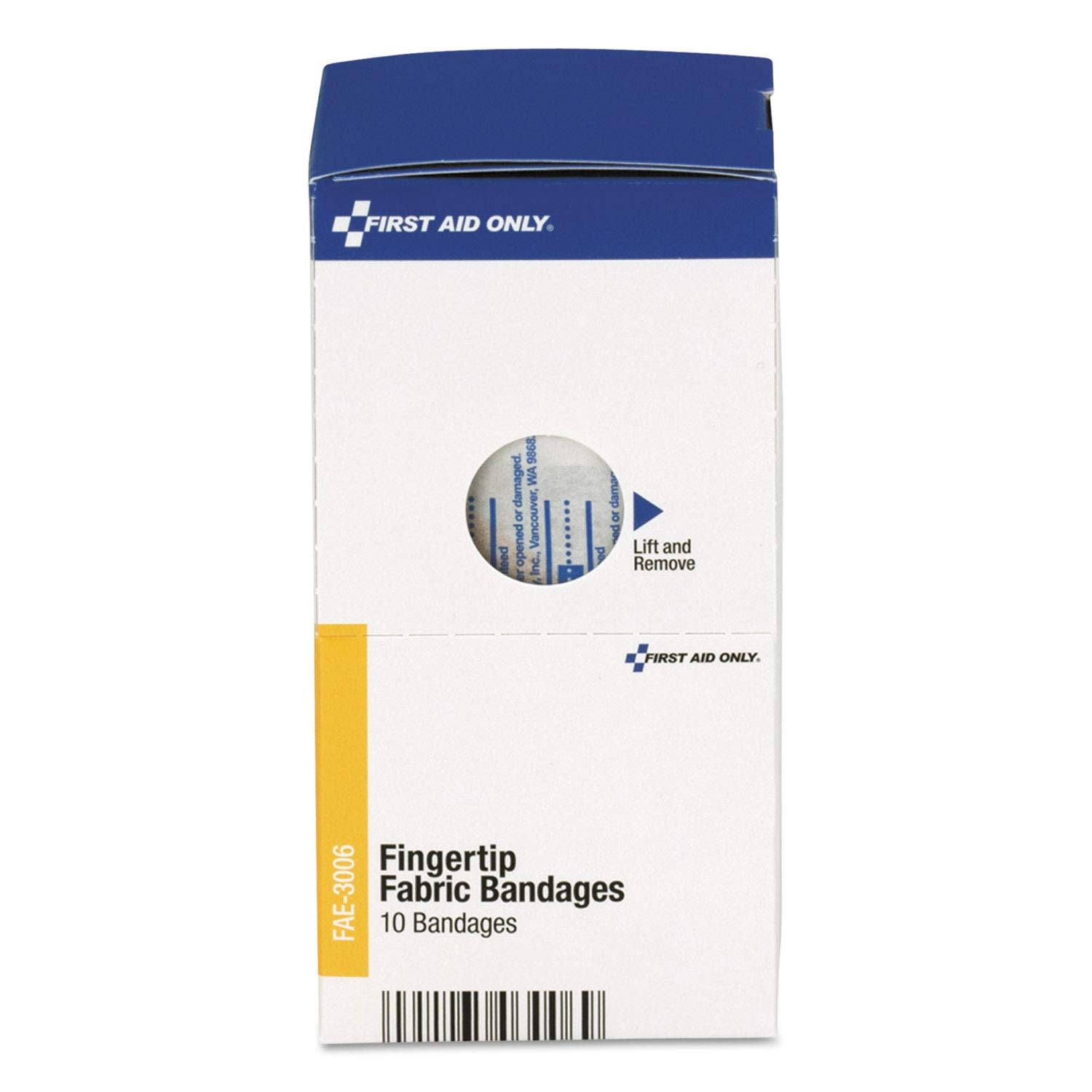 First Aid Only 3006 Fingertip Bandages, Individually FAO3006