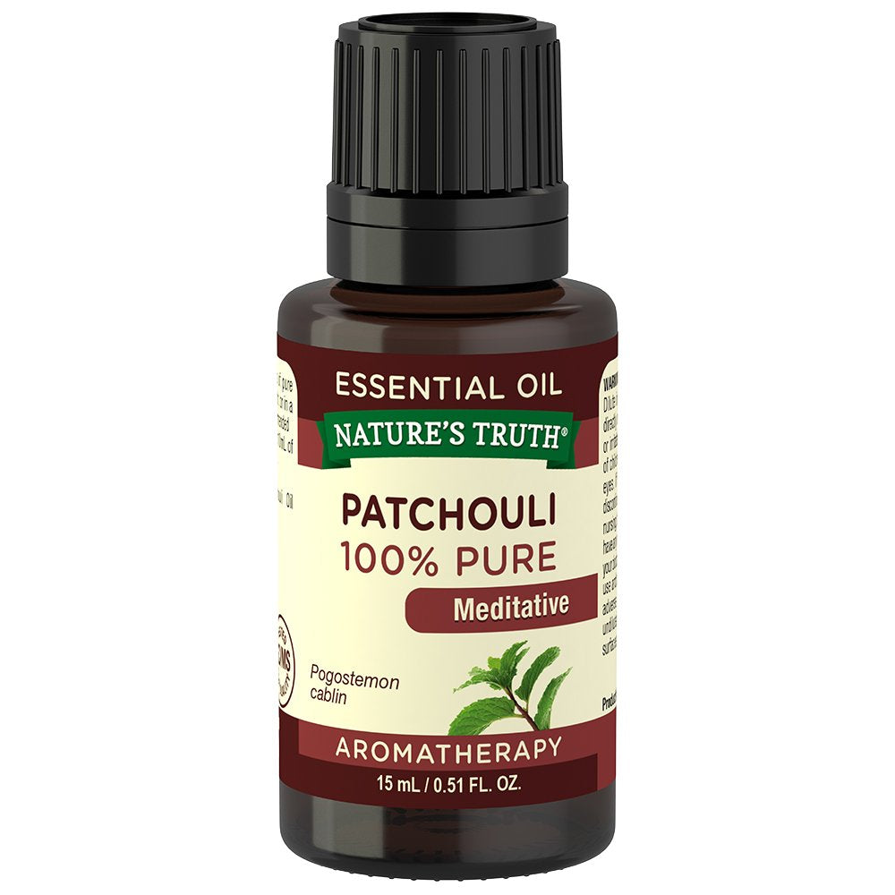 Natures Truth Essential Oil, Patchouli, 0.51 Fluid Ounce