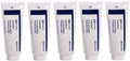 5 Pack Medical Grade Vaseline Pure Ultra White Petroleum Jelly, 3.25 oz (97.5 mL) Tubes ONLY by Kendall/Covidien