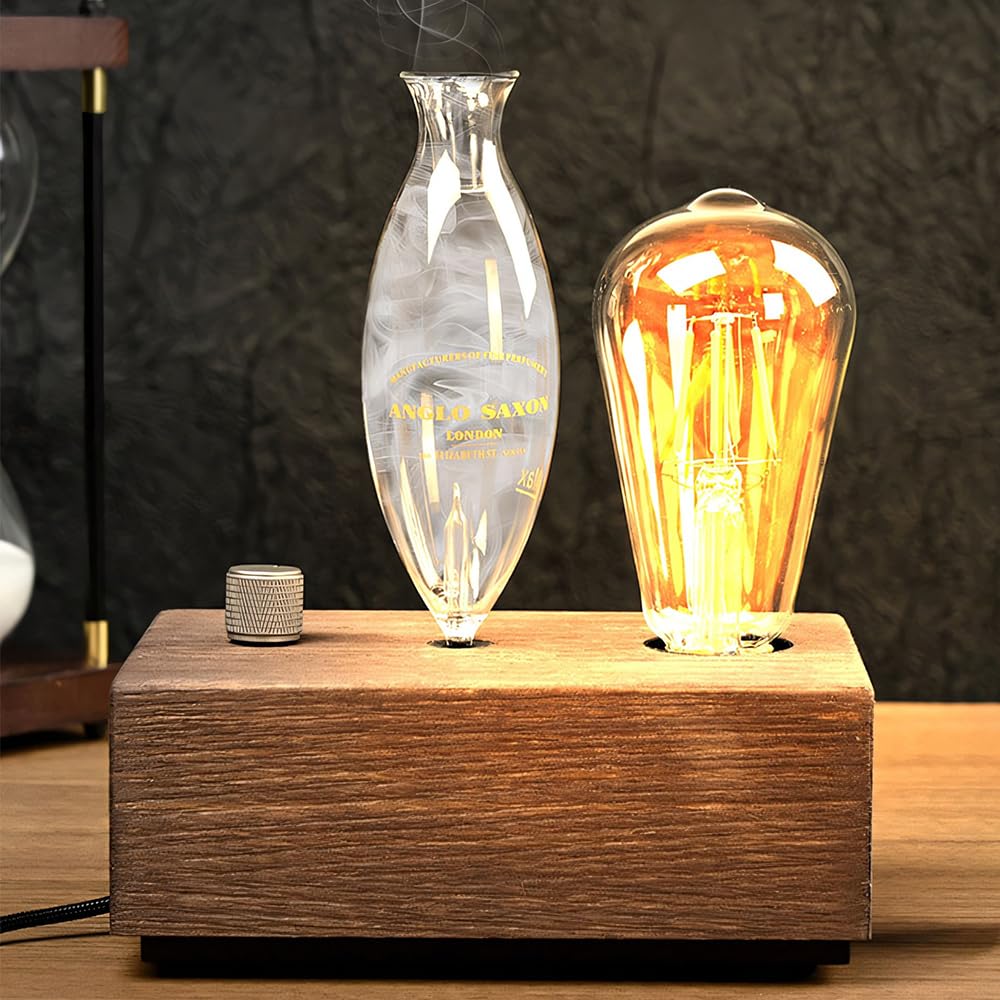 BAUSATZ Essential Oil Diffuser for Home Waterless Diffuser Infuser Aroma Diffuser Waterless Essential Oil Diffuser Oil Machine S