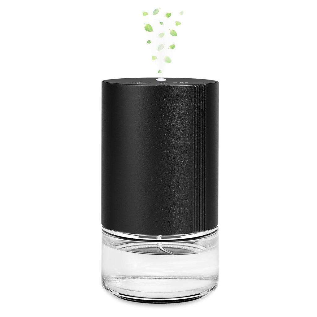 Aeeteek Essential Oil Diffuser, Waterless Scent Diffusers for Home, 100ml Capacity Atomizing Humidifier, Rechargeable Air Freshe