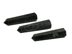 Nuummite Crystal Towers ~ Natural Healing Crystal Point Obelisk for Reiki Healing and Crystal Grid (2 to 3 INCH)