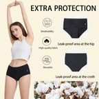 Leakproof Underwear for Women Incontinence, Leak Proof Protective Menstrual Postpartum Underwear, High Absorbency Period Panties