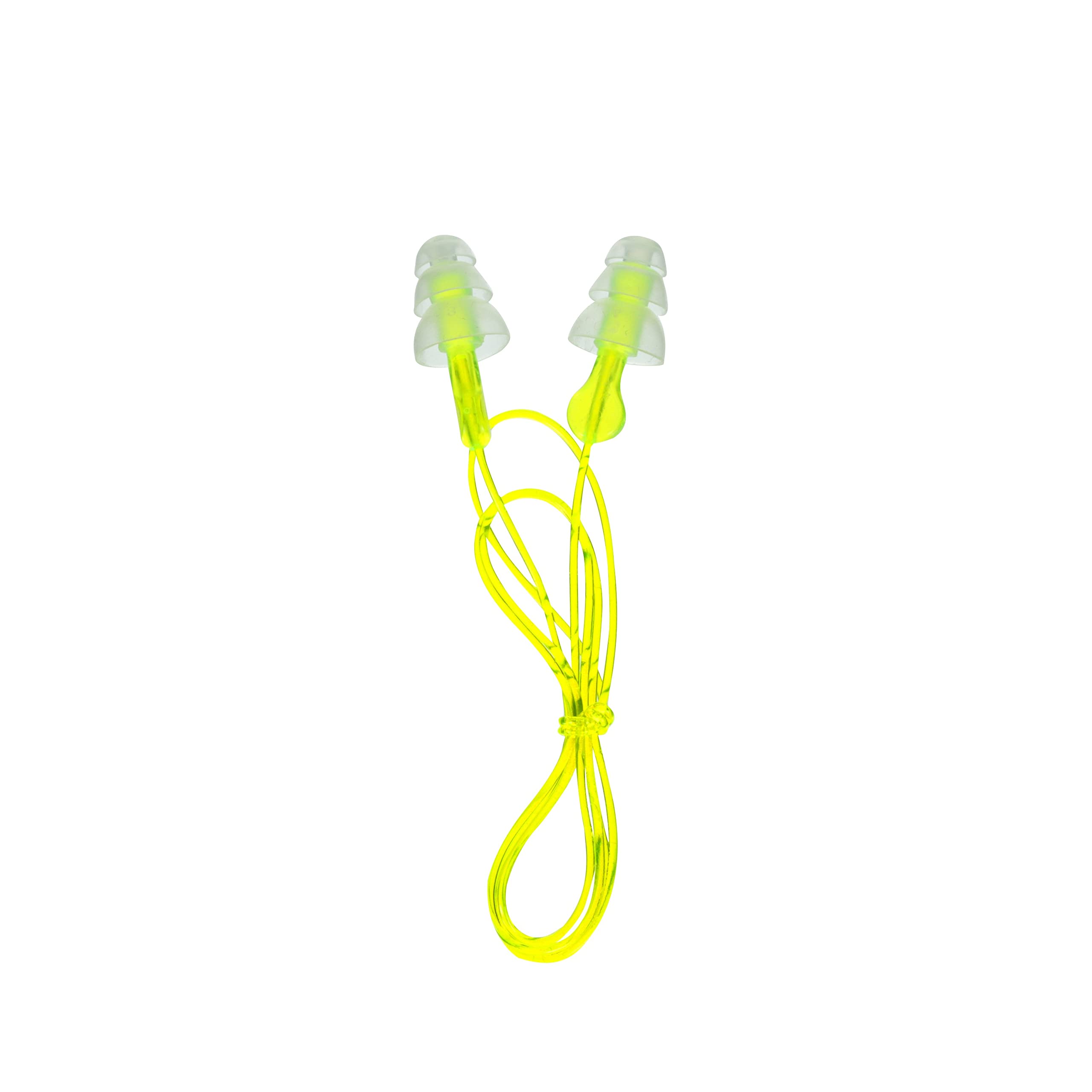 Peltor Sport Tri-Flange Corded Reusable Earplugs, 3 Pair, Noise Reduction Rating (NRR) 26 dB, Comfortable Fit, Ideal For Range,