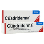 Cuadriderma Original, First Aid Antibiotic, Minor Cuts and Burns Protection Ointment, 1 Oz, Tube.