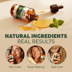 Kukka Oregano Essential Oil for Skin - 4 Fl Oz - 100% Pure Natural, Earthy & Herbaceous Scent, for Diffuser, Nails, Candle & Soa