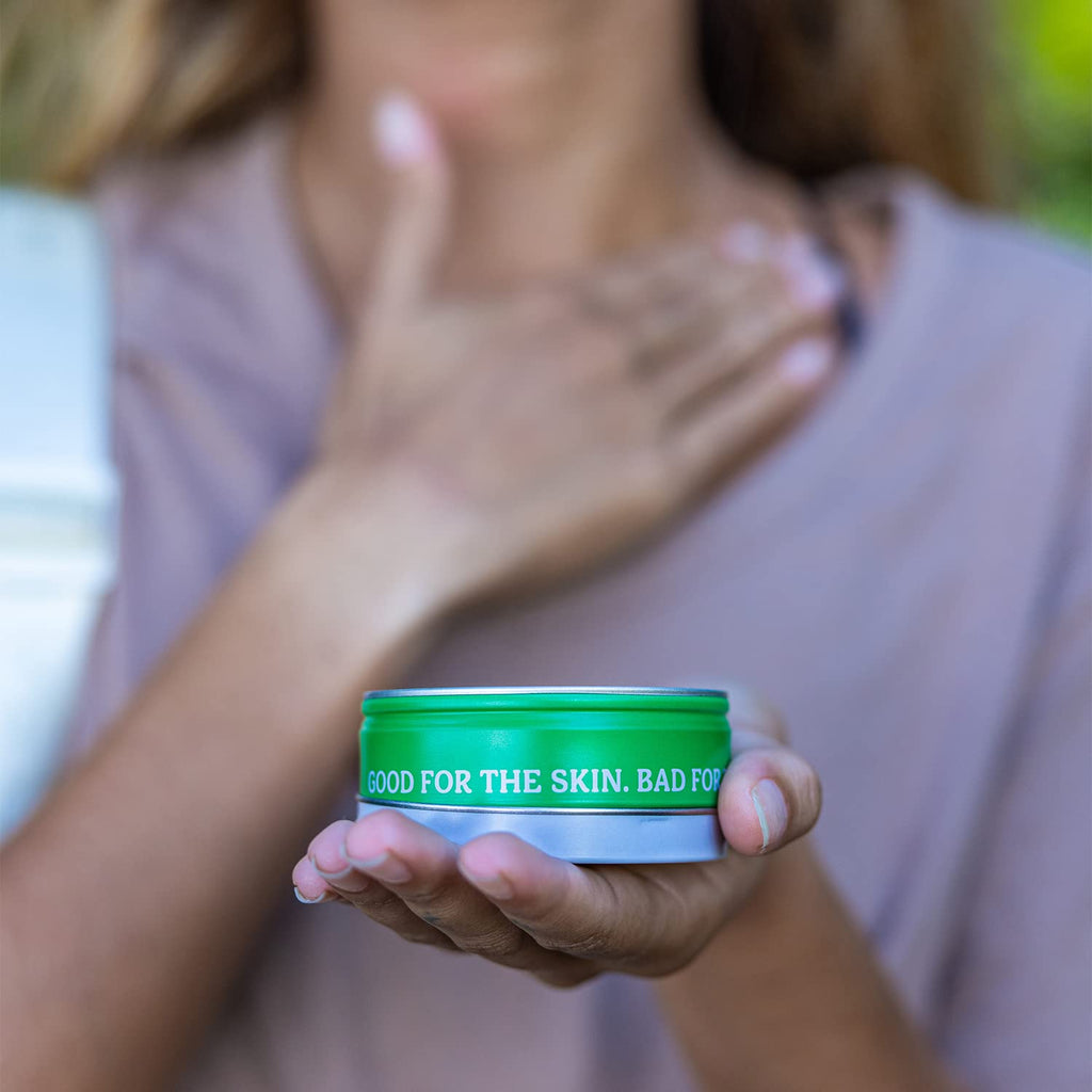 Badger Bug Repellent Tin, Organic Deet-Free Mosquito Repellent with Citronella, Family Friendly Pleasant Smelling Insect Repelle