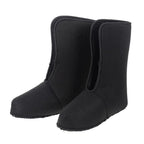 ibasenice Insulated Boot Liners for Men Waterproof Fleece Lined Snow Boot Inserts Warm Winter Shoe Liners for Fishing Hiking 12.