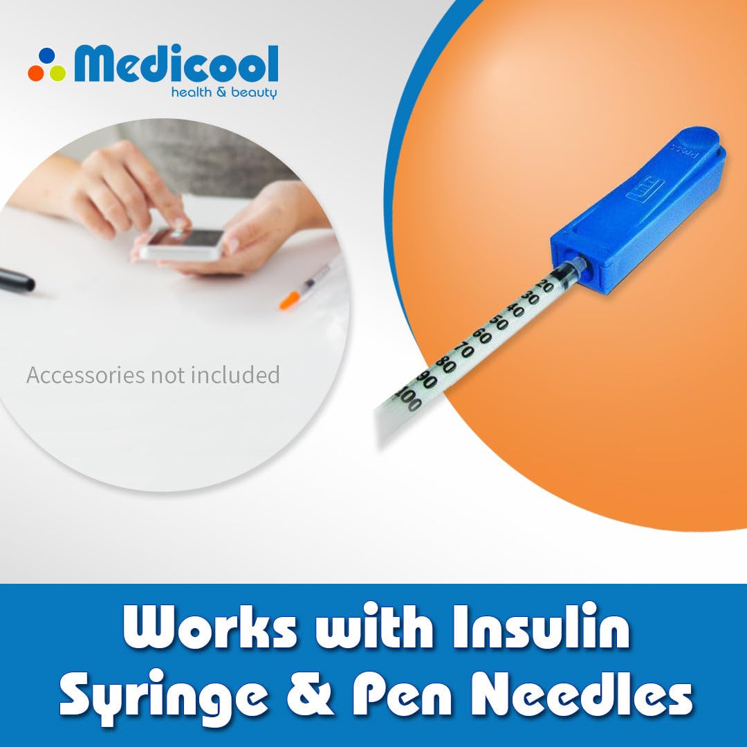 Medicool Medi-Clip Syringe Clip and Storage Snip Off and Dispose of Used Needles Holds 1500 Needles | MEDICLIP-10