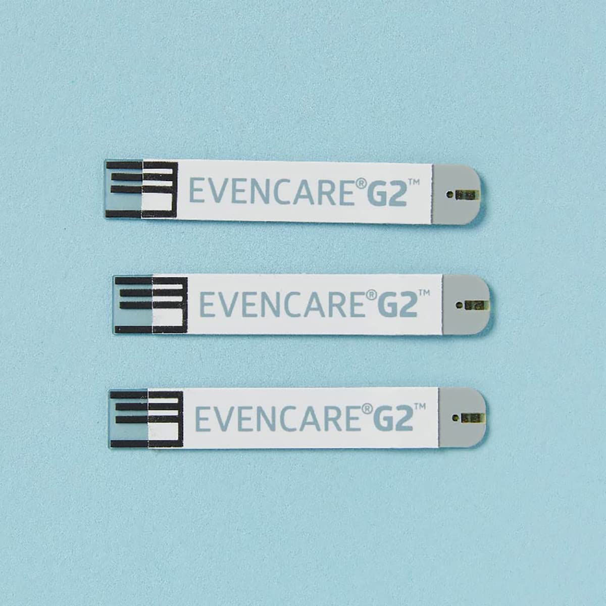 Medline EvenCare G2 Blood Glucose Test Strips, Self-testing with G2 Monitoring System, 6 Second Results, 50 Count System, 6 Seco