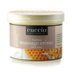 Cuccio Hydrating Massage Creme | for hands, feet or full body hydration | Mon-oily, ultra-hydrating body moisturizer