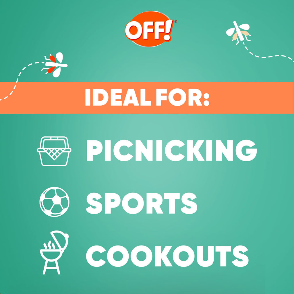 OFF! Family Care Insect & Mosquito Repellent, Bug Spray Containing 15% DEET, Protects Against Mosquitoes, 4 Oz, 2 Count