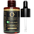 Citronella Essential Oil for Home Aromatherapy | Pure Citronella Oil for Diffusers, Skin, Organic Care | Citronella Spray for Ou