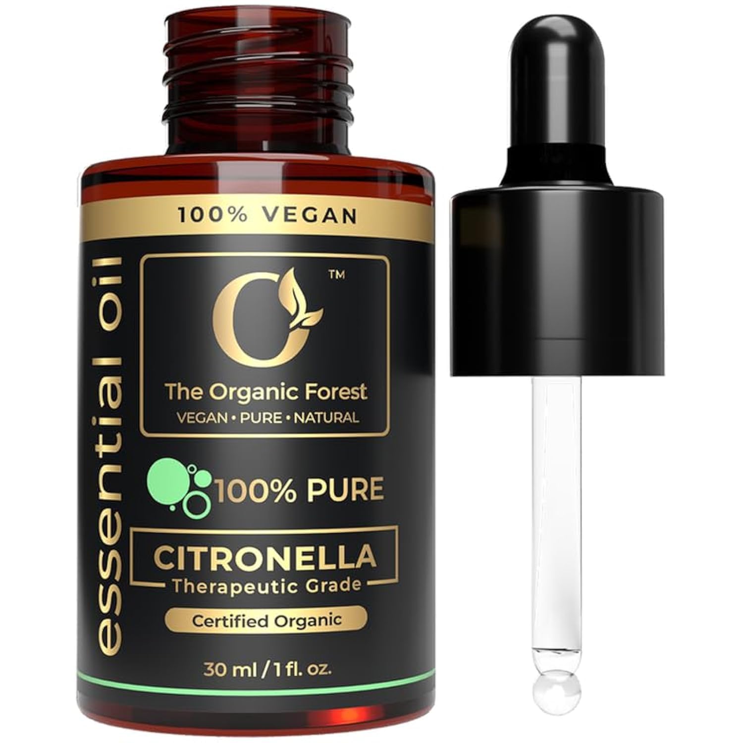 Citronella Essential Oil for Home Aromatherapy | Pure Citronella Oil for Diffusers, Skin, Organic Care | Citronella Spray for Ou