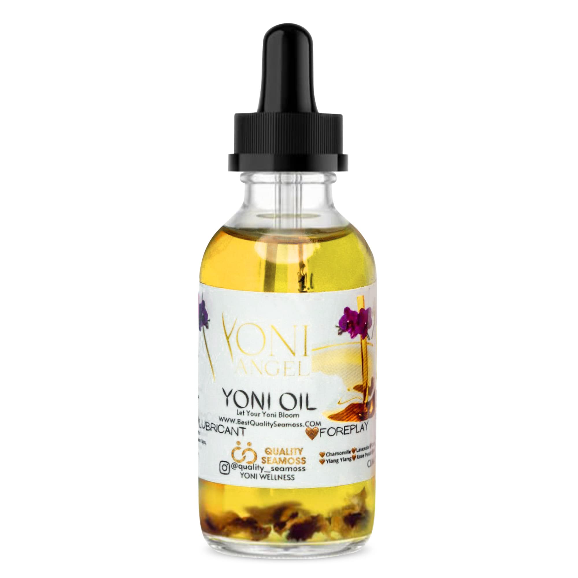 USA Made Yoni Oil, Mint Fresh Feminine Care Oil, Reduces Odor, Restores pH Balance, All Natural, Herbal Yoni Blend with Tea Tree