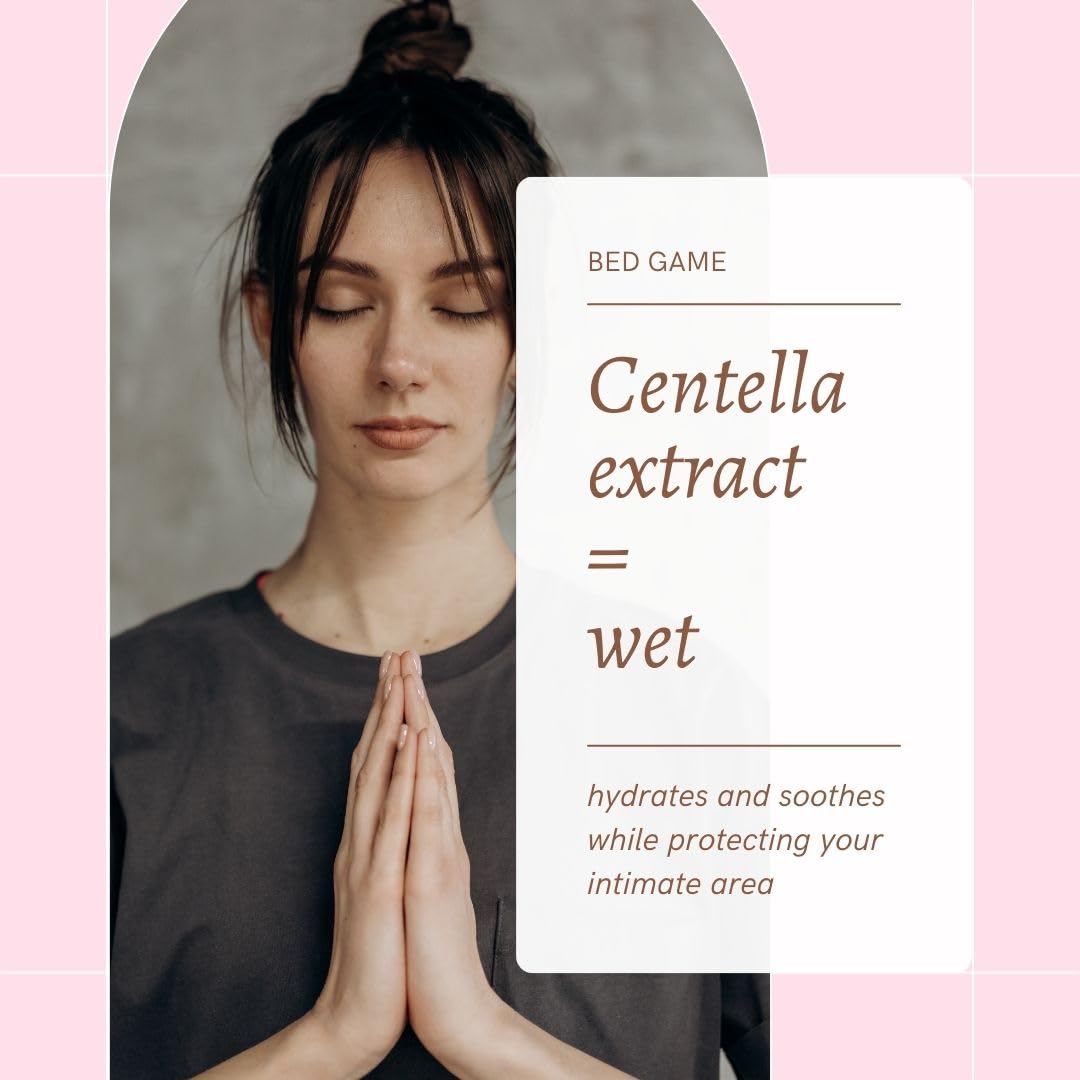 BED GAME Vaginal Moisturizer - Intimate Moisturizing Feminine Lube Injector for Women's Dryness- Disposable Prefilled Massage Ge