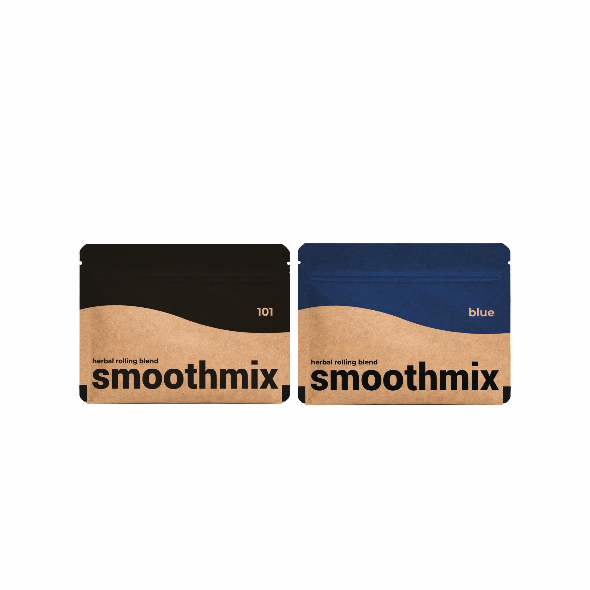 Smoothmix 101 + Smoothmix Blue 10G Combo (2 Packs) Herbal Smoking Blend