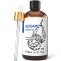 HIQILI Bergamot Essential Oil for Skin, Diffuser & Deodorize, 100% Pure and Natural - 1.01 Fl Oz