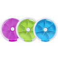 3PCS Pill Organizer Travel Pill case for Purse Portable Medicine case Small Weeks Pill Box for Vitamins/Fish Oil/Pills/Supplemen