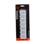 Chef Craft Pill Organizer, Clear, 4-Pack