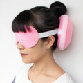 Kevim 2 In 1 All In One SleepFriendly Mousse Macaron Eye Mask Pillow With Integrated Neck & Lumbar Support, Cute Stylish Travel
