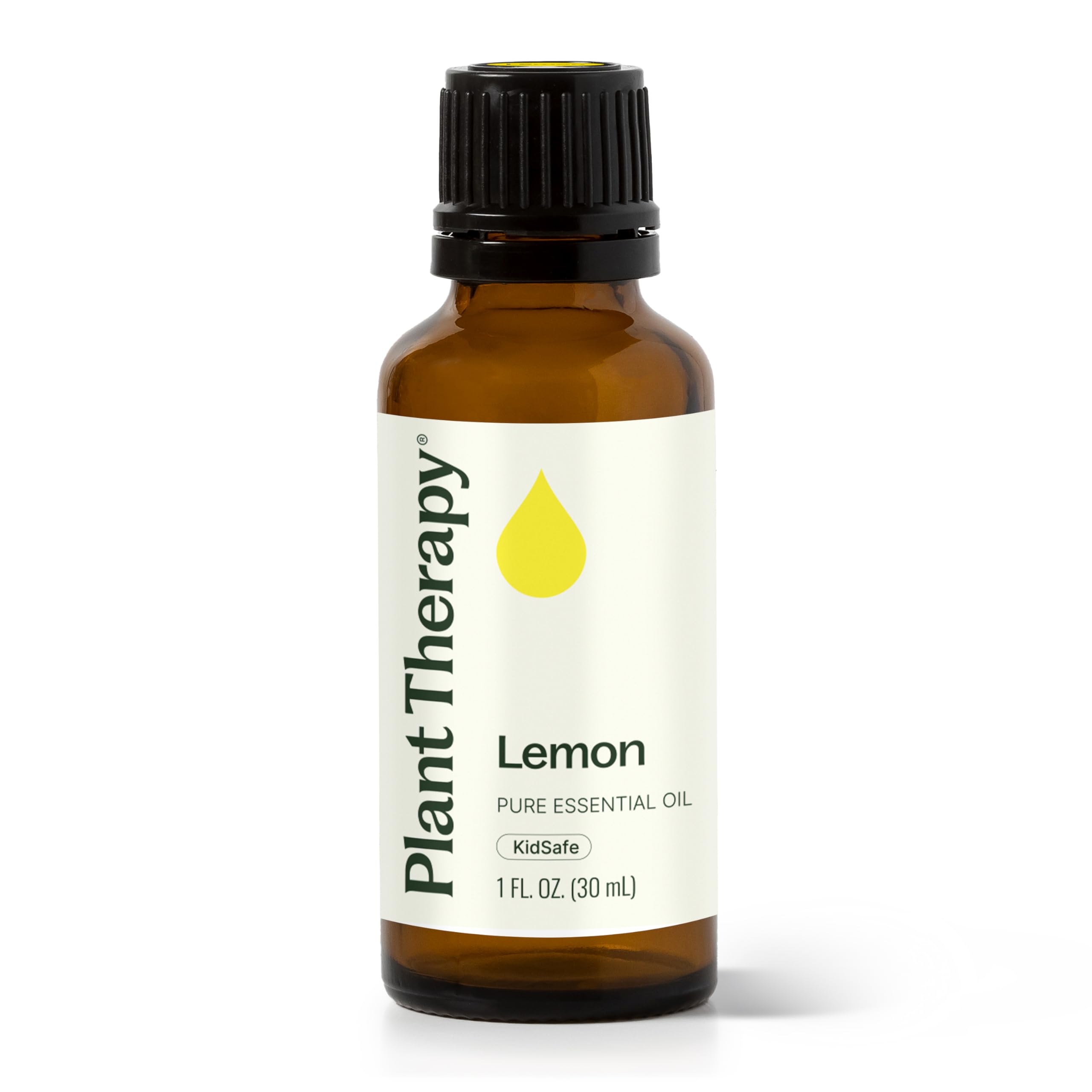 Plant Therapy Lemon Essential Oil for Diffuser 30 mL (1 oz) 100% Pure, Undiluted, Natural Aromatherapy, Lemon Oil for Skin & Cle