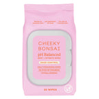 Cheeky Bonsai pH Balanced Feminine Wipes - Removes Odor - Gentle on Sensitive Skin - No Dyes or Parabens - Hypoallergenic - Gyne