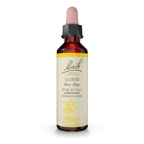 Bach Original Flower Remedies, Gorse for Hope, Natural Homeopathic Flower Essence, Holistic Wellness and Stress Relief, Vegan, 2