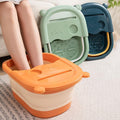 Pavityaksh Collapsible Foot Bath Spa Massager, Foldable Foot Spa & Bubble Pedicure Manicure Tub For Home & Salon, Stress & Tired