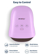 CINCOM Hand Massager - Cordless Hand Massager with Heat and Compression for Arthritis and Carpal Tunnel, Gifts for Women(Purple)