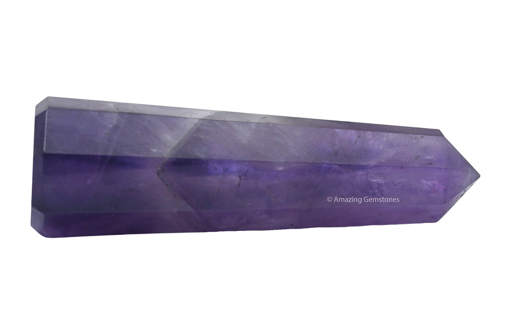 Amethyst Crystal Towers ~ Natural Healing Crystal Point Obelisk for Reiki Healing and Crystal Grid (2 to 3 INCH)