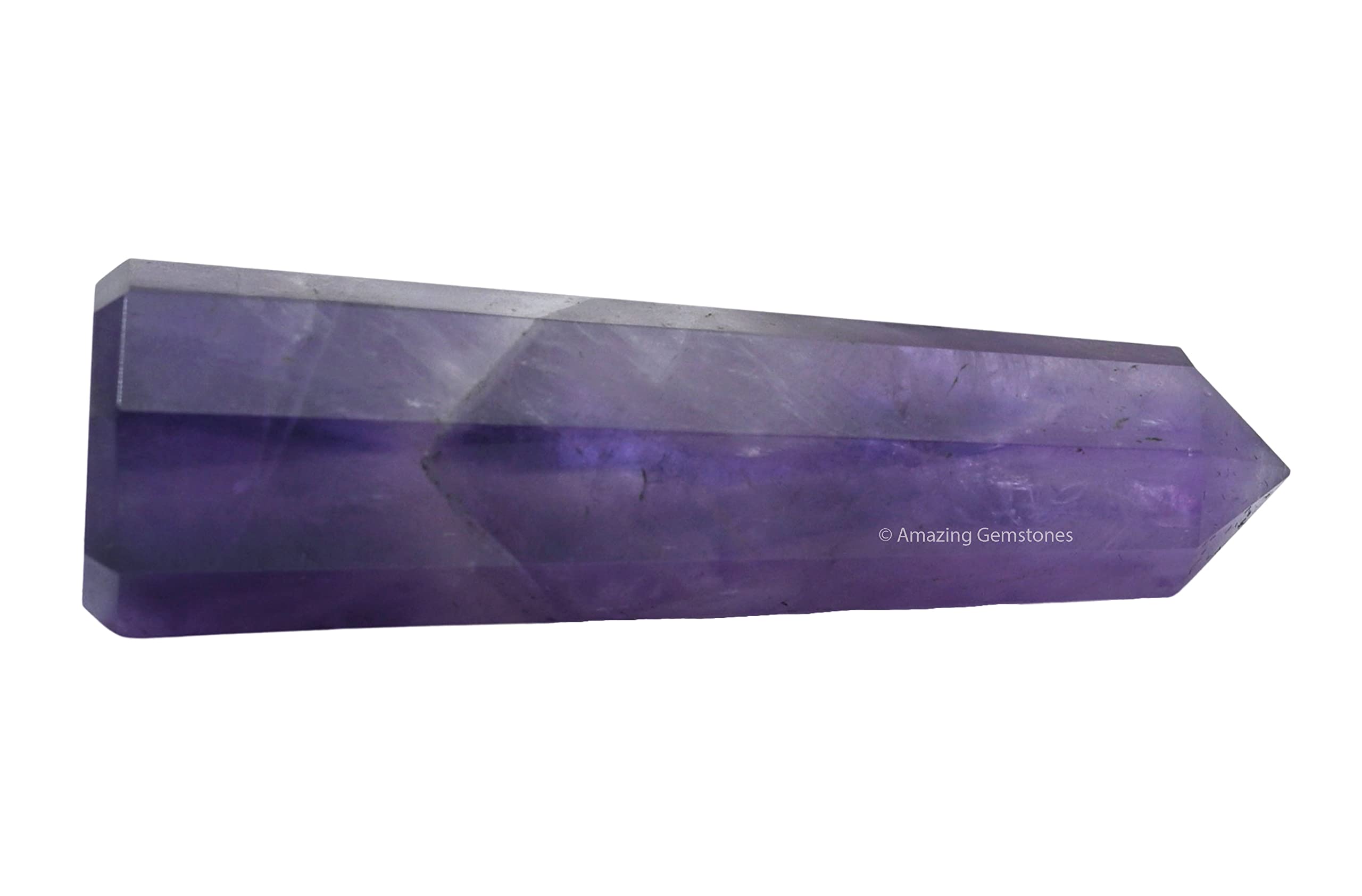Amethyst Crystal Towers ~ Natural Healing Crystal Point Obelisk for Reiki Healing and Crystal Grid (2 to 3 INCH)