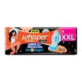Whisper Choice Nights, 16 Xxl Pads, Gives Up To 100% WorryFree Protection All Night With 4X Back Coverage