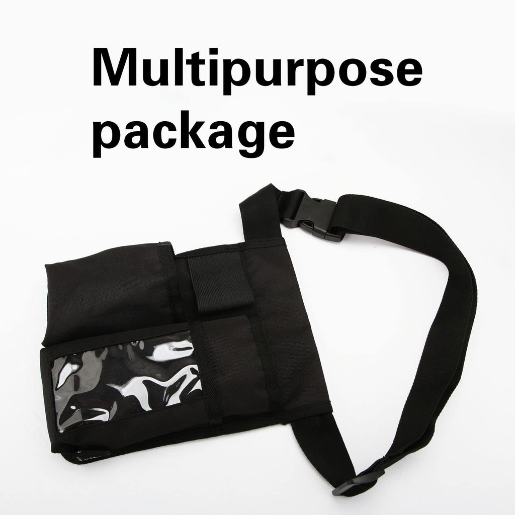 LANLAOER Massage Bottle Holster Profesional Storage Pouch Belt Comfortable Massage Oil Holster Belt Lotion Oil Waist Organizer(B