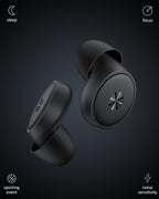Ear Plugs for Sleeping Noise Cancelling, 45db Ear Plugs For Noise Reduction with 8 Eartips, Reusable Noise Cancelling Ear Plugs