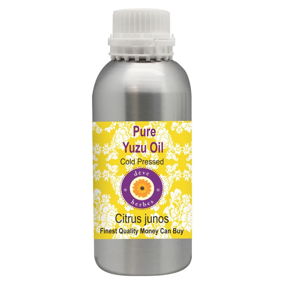 dve herbes Pure Yuzu Oil (Citrus junos) Cold Pressed 630ml (21 oz)