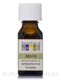 Aura Cacia Aromatherapy Myrrh Essential Oil 1/2 Oz. Bottle
