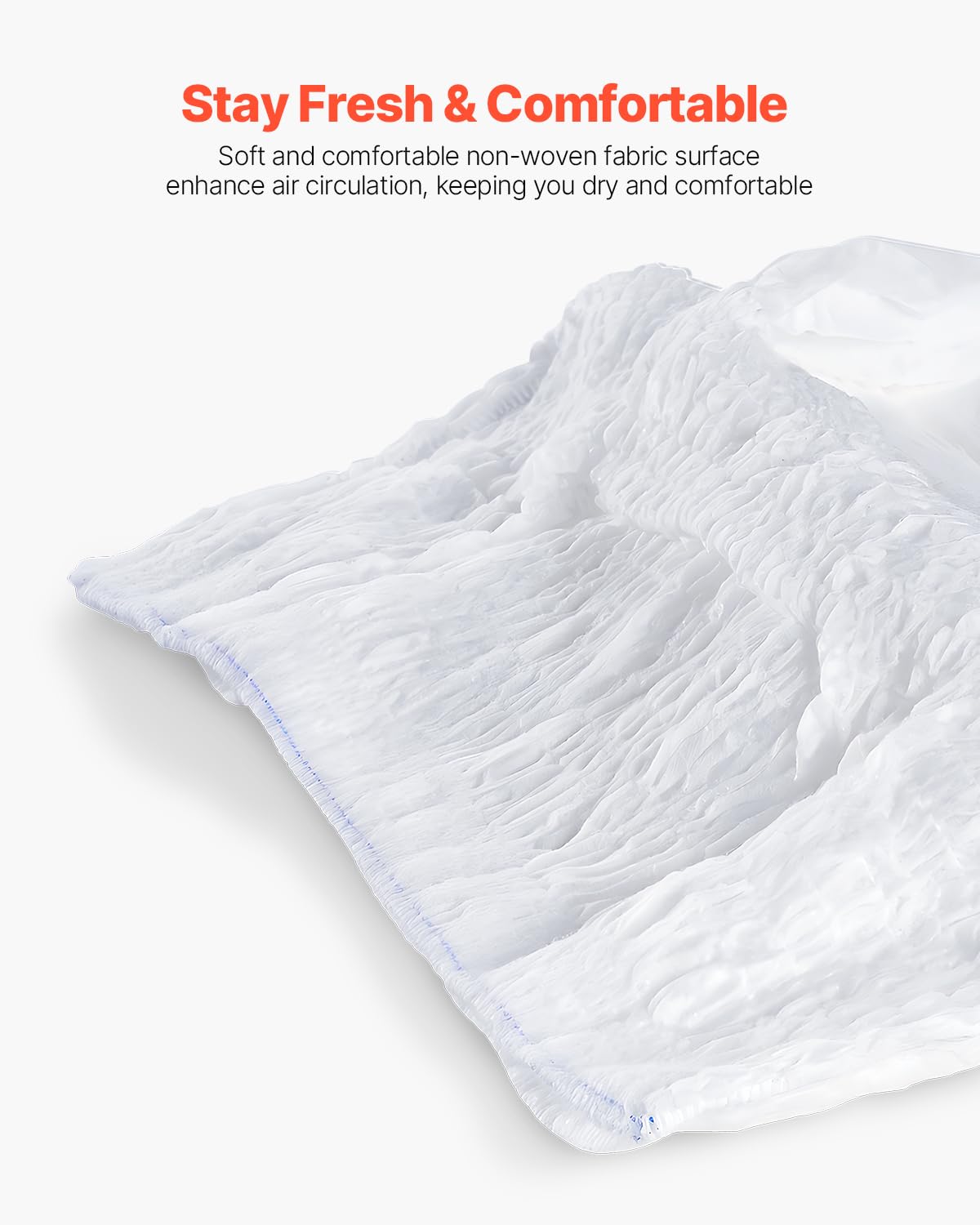 VEVOR Adult Incontinence Underwear, High Absorbent Protective Underwear for Men & Women, Disposable Adult Pull-ups Diaper with L