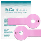 Biodermis Epi-Derm Keloid Areopexy Silicone Scar Sheets for Breast Augmentation, Professional Scar Patches in Lollipop Configura