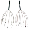 LiBa Scalp Massager Tool (2-Pack) for a Rejuvenating Head Hair Scratcher Massage No Painful Scratches, Tangling, or Hair Pulling
