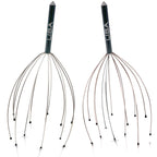 LiBa Scalp Massager Tool (2-Pack) for a Rejuvenating Head Hair Scratcher Massage No Painful Scratches, Tangling, or Hair Pulling