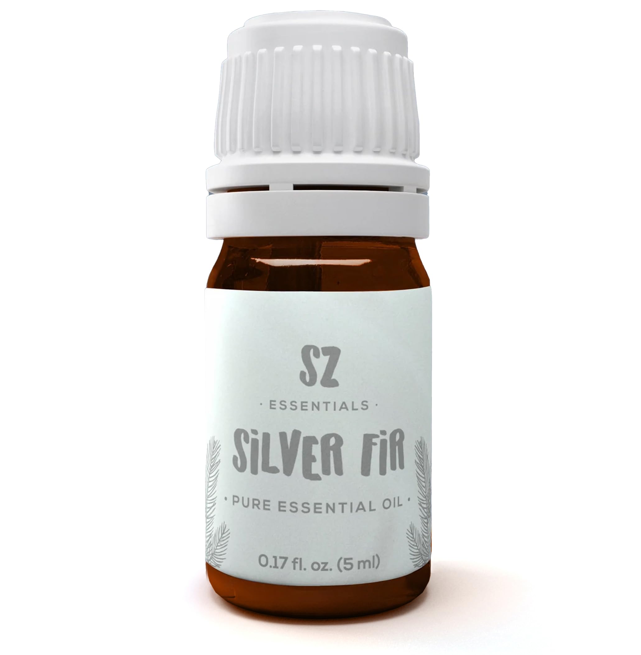 SZ Essentials Silver Fir Essential Oil - Delightful! 100% Pure and Natural Undiluted Oil, Therapeutic Grade & Vegan, Extracted f