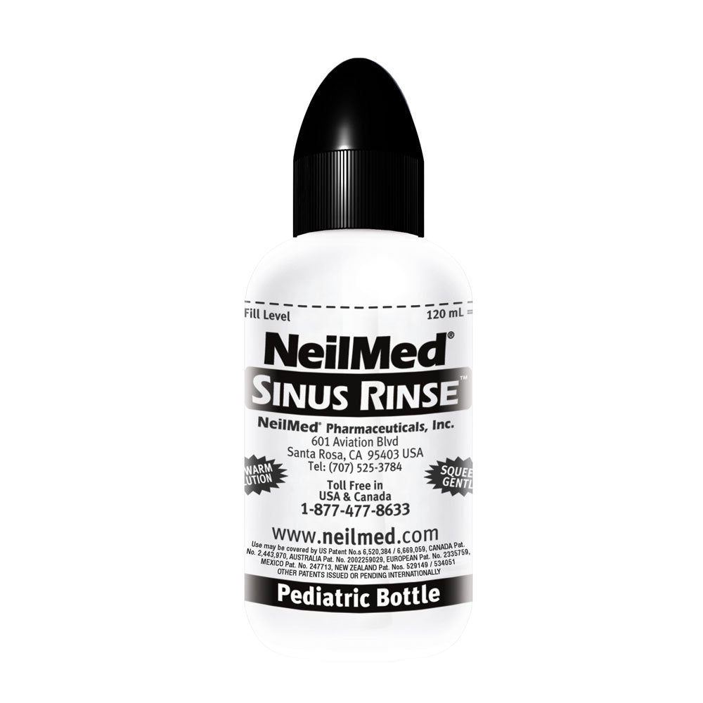 Neilmeds Sinus Rinse, Pediatric, Complete Saline Nasal Rinse Kit 60 Premixed Packets