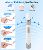 Glucoracy G-425 Blood Glucose Monitor Kit, Blood Sugar Test Kit with Lancing Device, 50 Test Strips and 50 Lancets, Glucose Mete