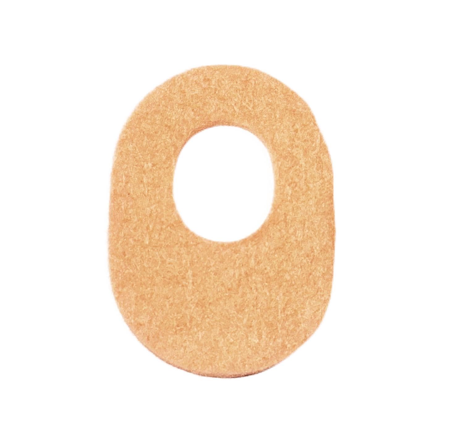 Aetna Foot Products Flesh Felt Bunion Shields, (40 Pack) ? in. Adhesive Oval Cushions, Medical Bandage for Foot Pain Relief, Bun